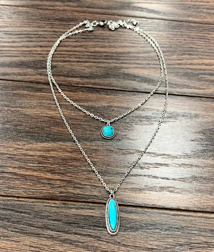 734677, Turquoise Necklace