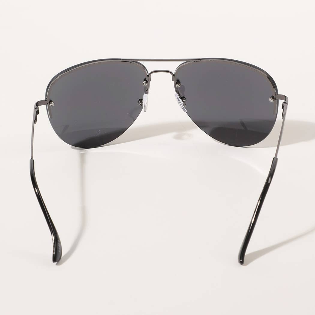 Rimless Design Think Legs Fashion Sunglasses: 12 ASSORTED COLOR / ONE SIZE