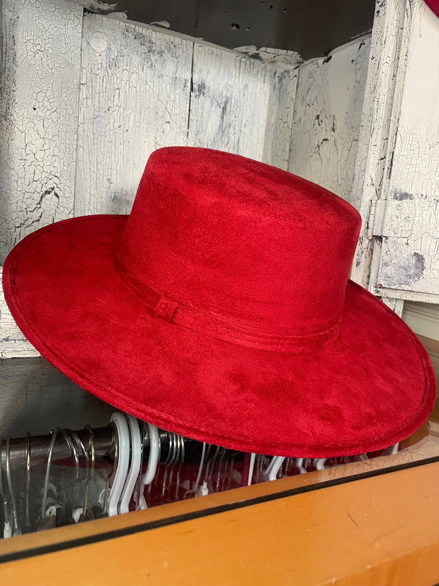 Fedora Vegan Suede Hat