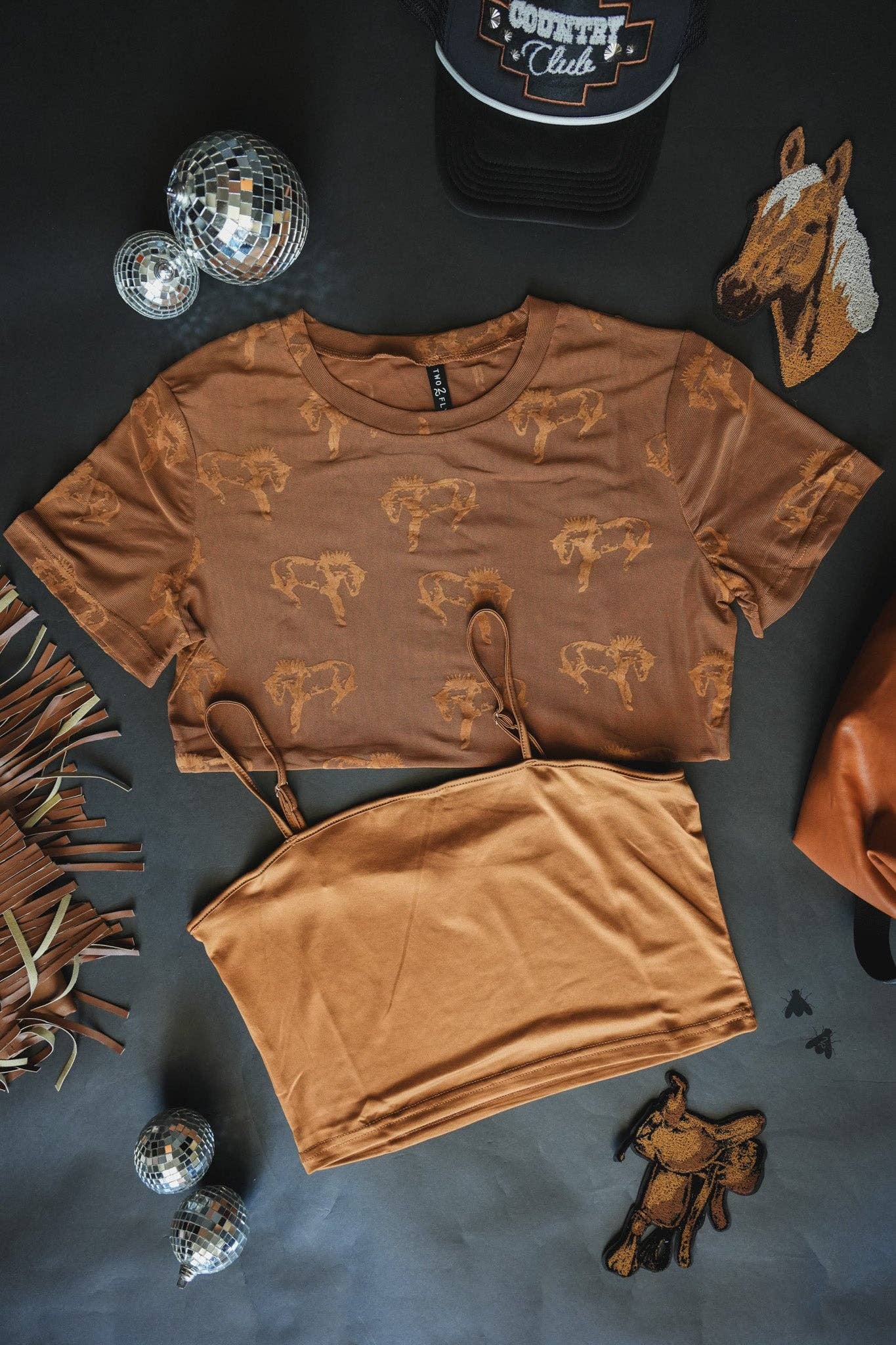 Buck Fifty Short Sleeve Mesh Top