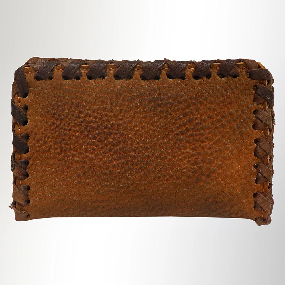 Leather Whipstitch Wallet