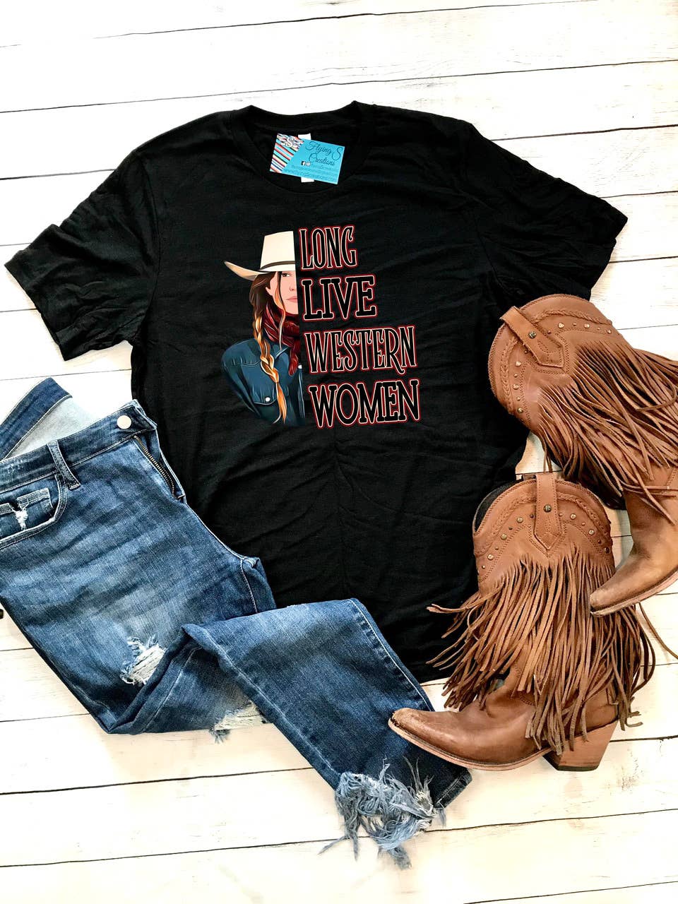 Western Women Tee
