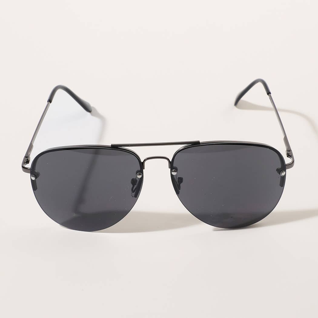 Rimless Design Think Legs Fashion Sunglasses: 12 ASSORTED COLOR / ONE SIZE