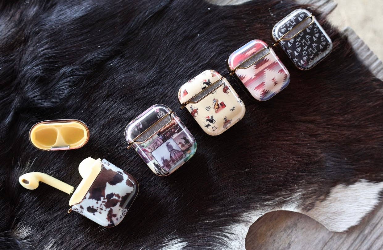 Black Brand Airpod Case