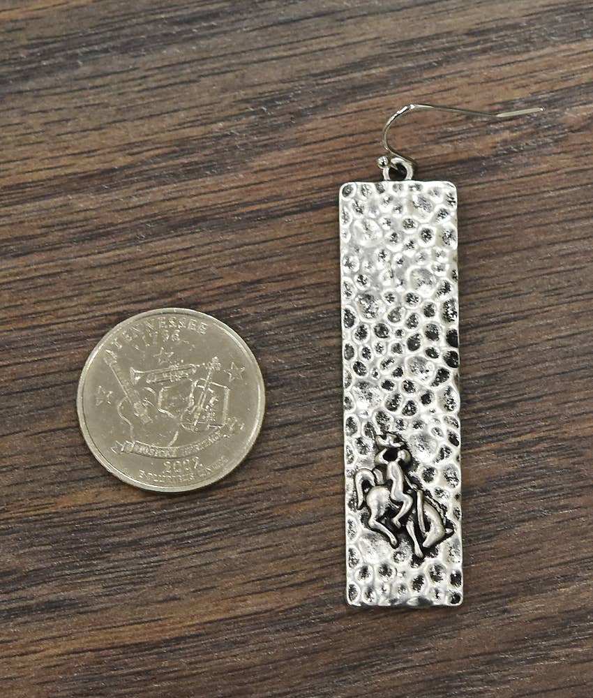 721169, Bronc Earrings