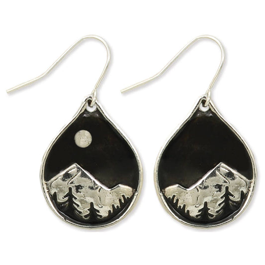 Pinetop Panorama Mountains Earrings