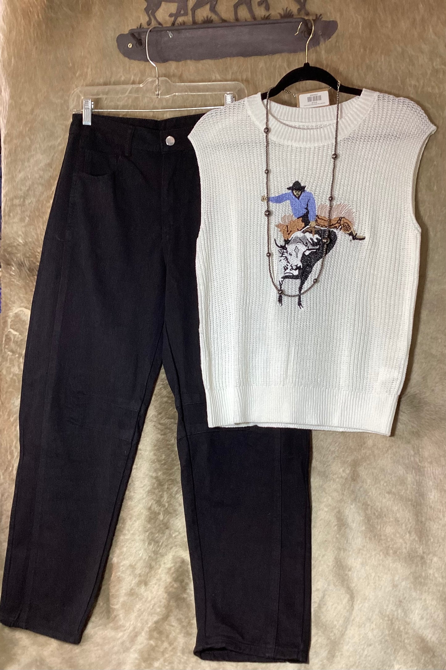 Slouchy Curved leg shape Barrel Jeans