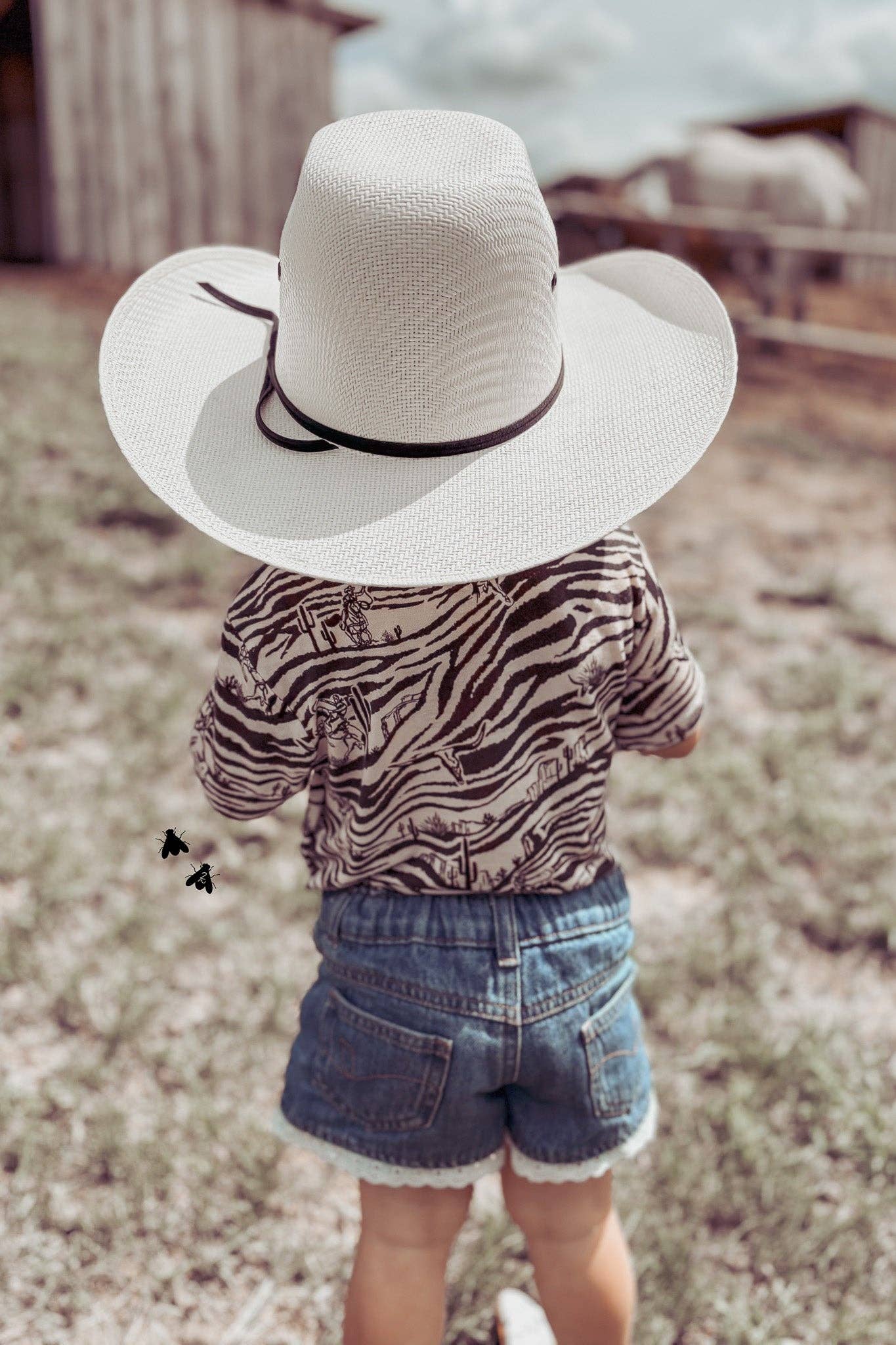The Cowboy Zoo Kids Top