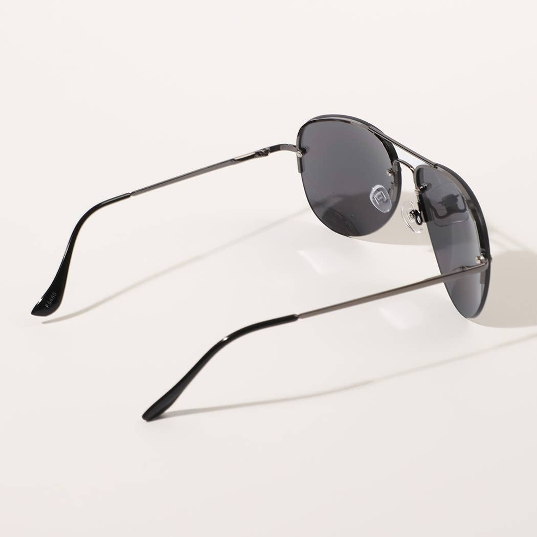 Rimless Design Think Legs Fashion Sunglasses: 12 ASSORTED COLOR / ONE SIZE