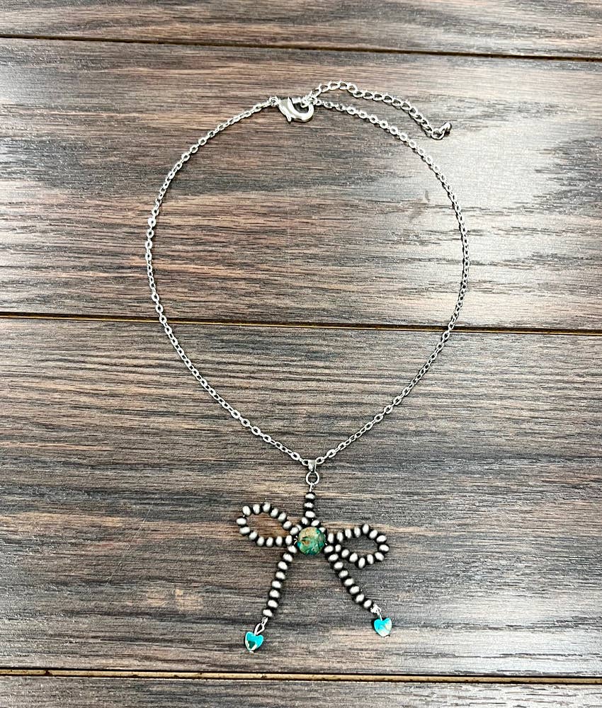 739112, Handmade Ribbon Necklace
