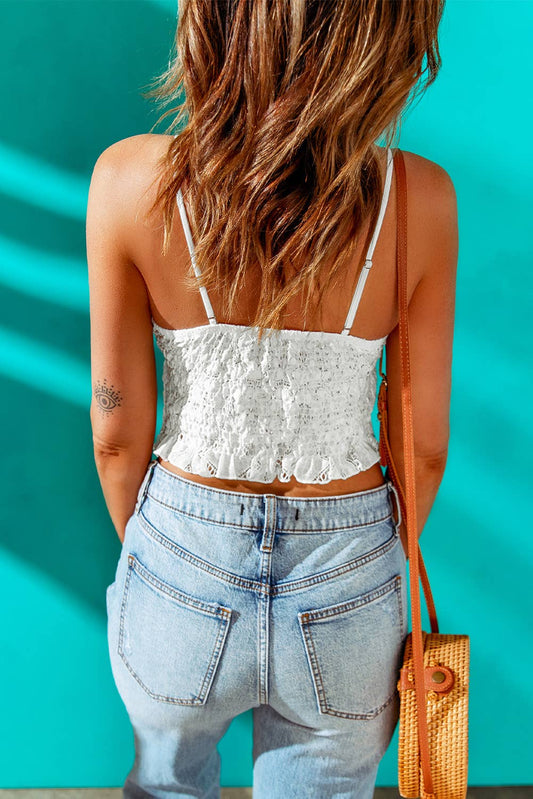 Lace Bralette Crop Top