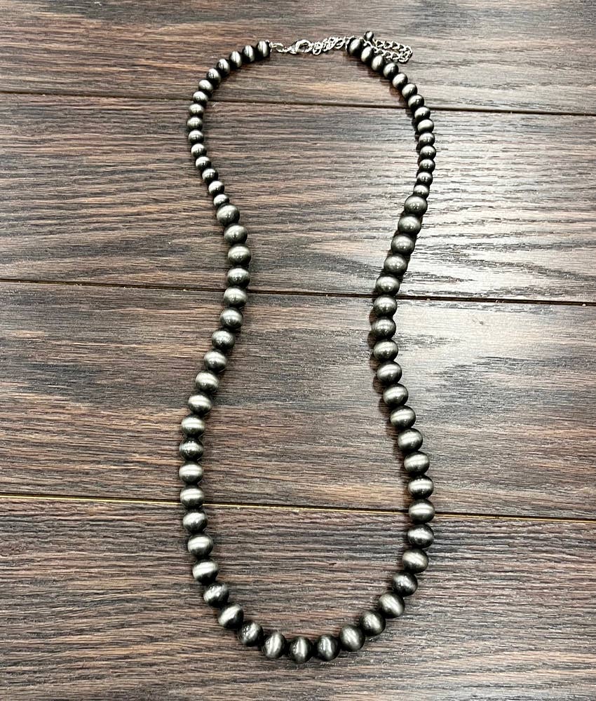 738269, Handmade Navajo Bead Necklace