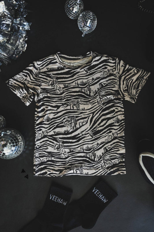 The Cowboy Zoo Kids Top