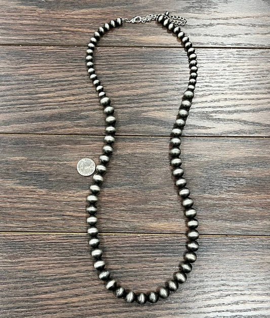 738269, Handmade Navajo Bead Necklace