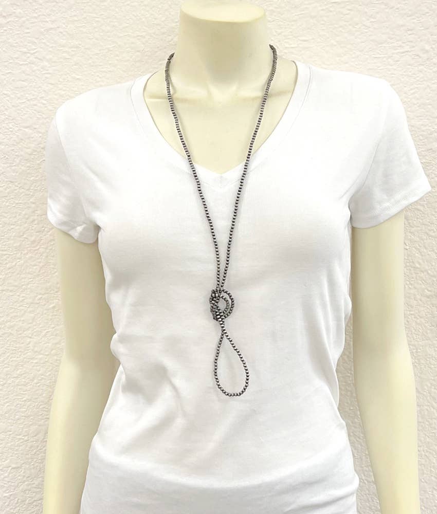 738360, Handmade Navajo Bead Necklace