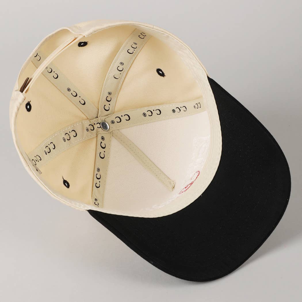 You Look Like You Love Me Embroidery Trucker Hat: Denim / ONE SIZE