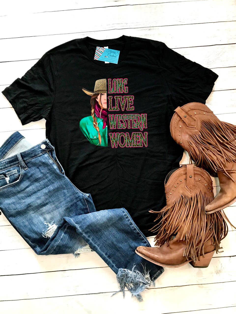 Western Women Tee