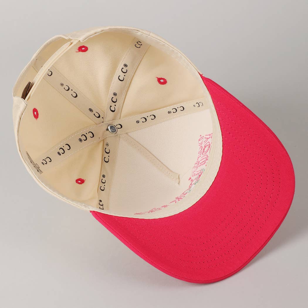 You Look Like You Love Me Embroidery Trucker Hat: Denim / ONE SIZE