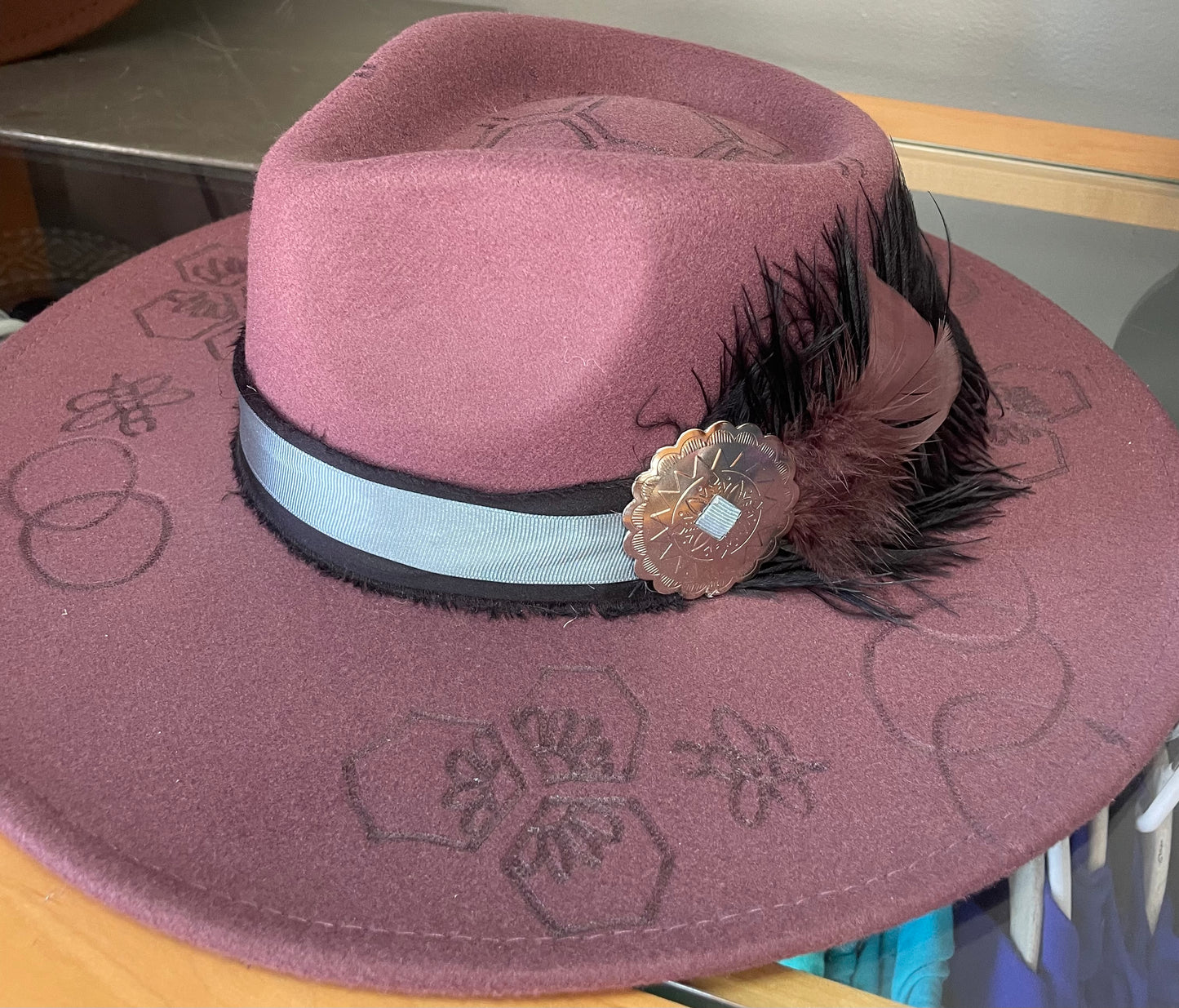 Midnight Honeysuckle Hat