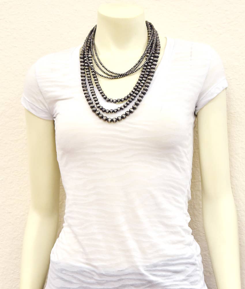 733260, Handmade Navajo Bead Necklace