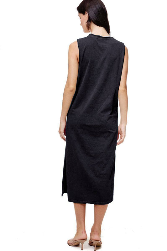 Cowboy Boots Toe Stitch Graphic Muscle Tank Dress