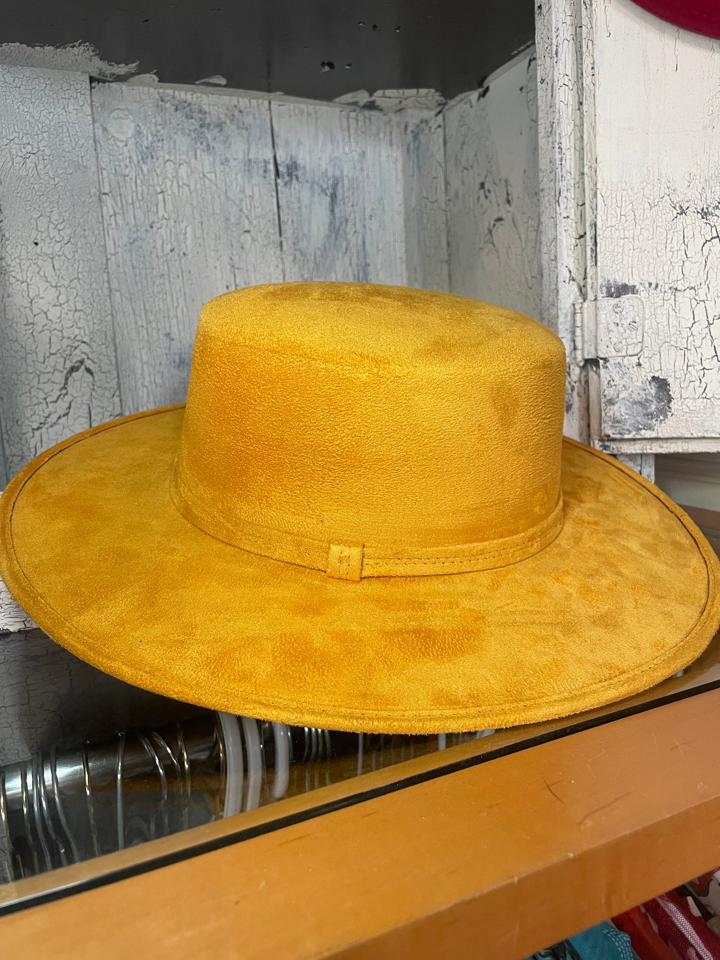Fedora Vegan Suede Hat