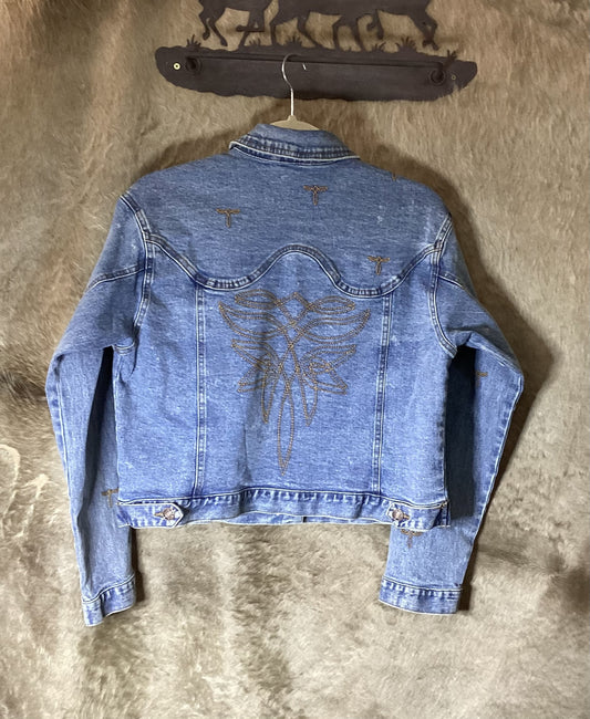Boot Stitch Denim Trucker Jacket