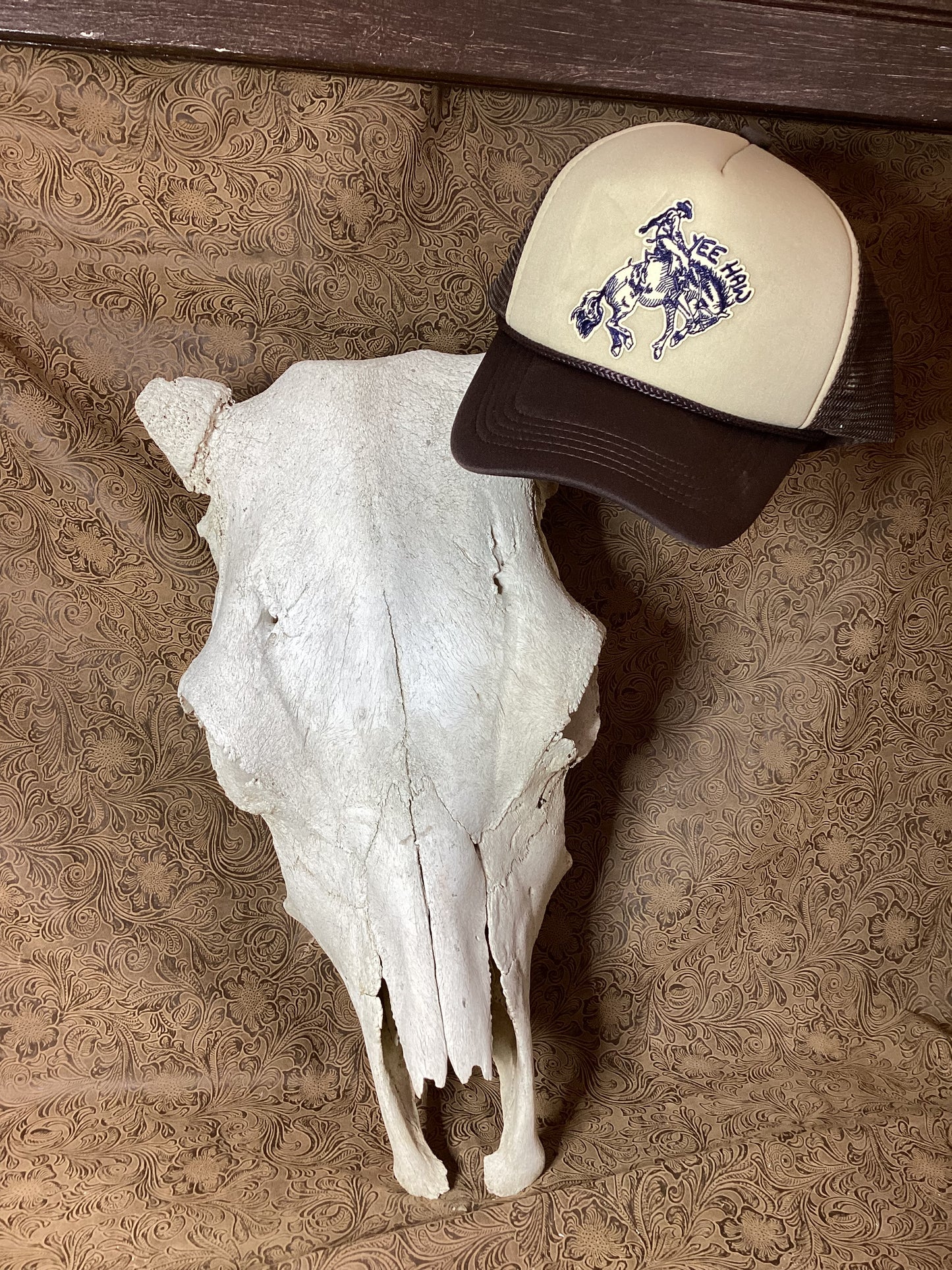 YEE HAW Bucking Horse Hat