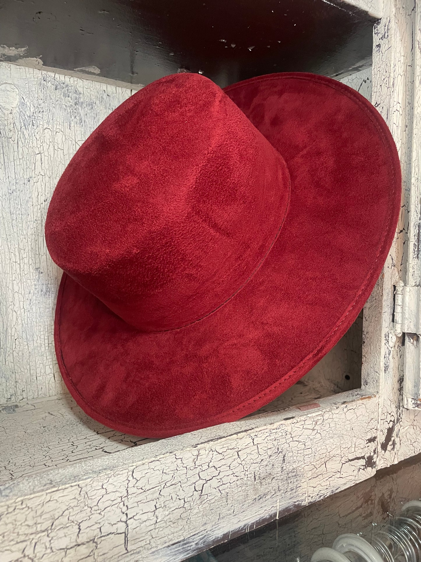 Fedora Vegan Suede Hat