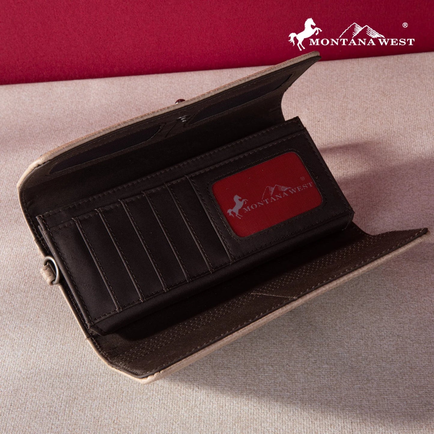 Montana West Embroidered Collection Wallet (2 Colors)