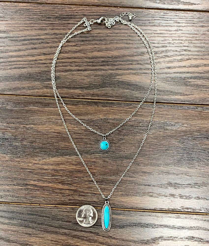 734677, Turquoise Necklace