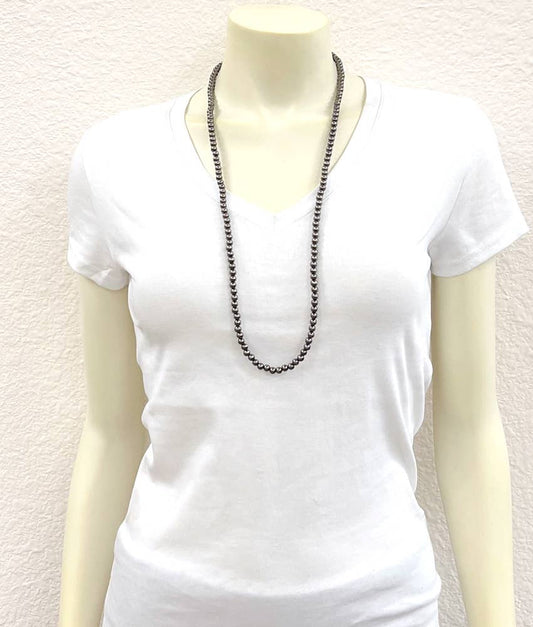 738635, Polish Navajo Bead Necklace Earrings Set