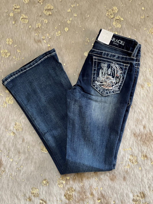 Moon Night Girls Jeans