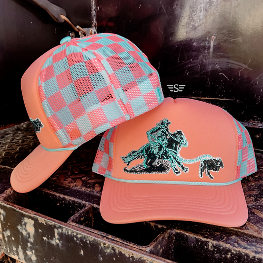 YOUTH Breakaway Roper Printed Mesh Trucker Cap