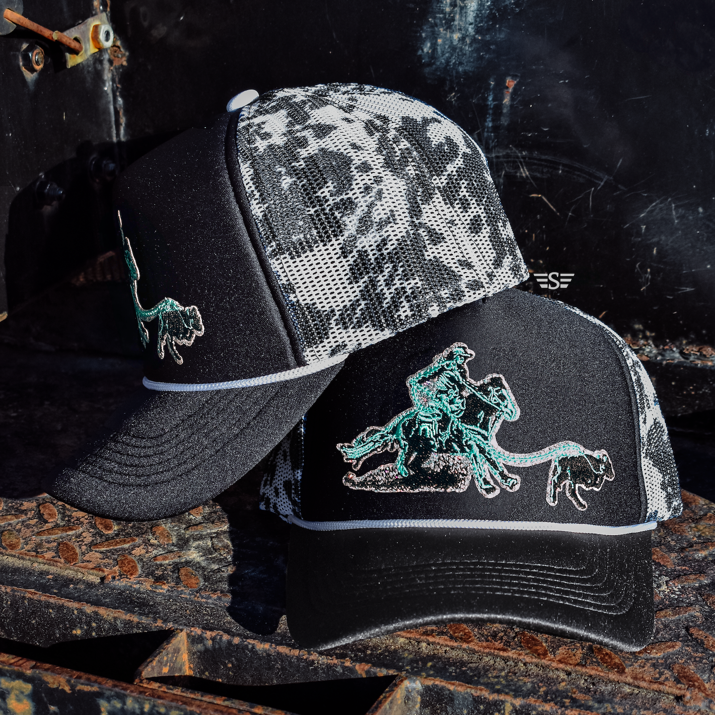 YOUTH Breakaway Roper Printed Mesh Trucker Cap