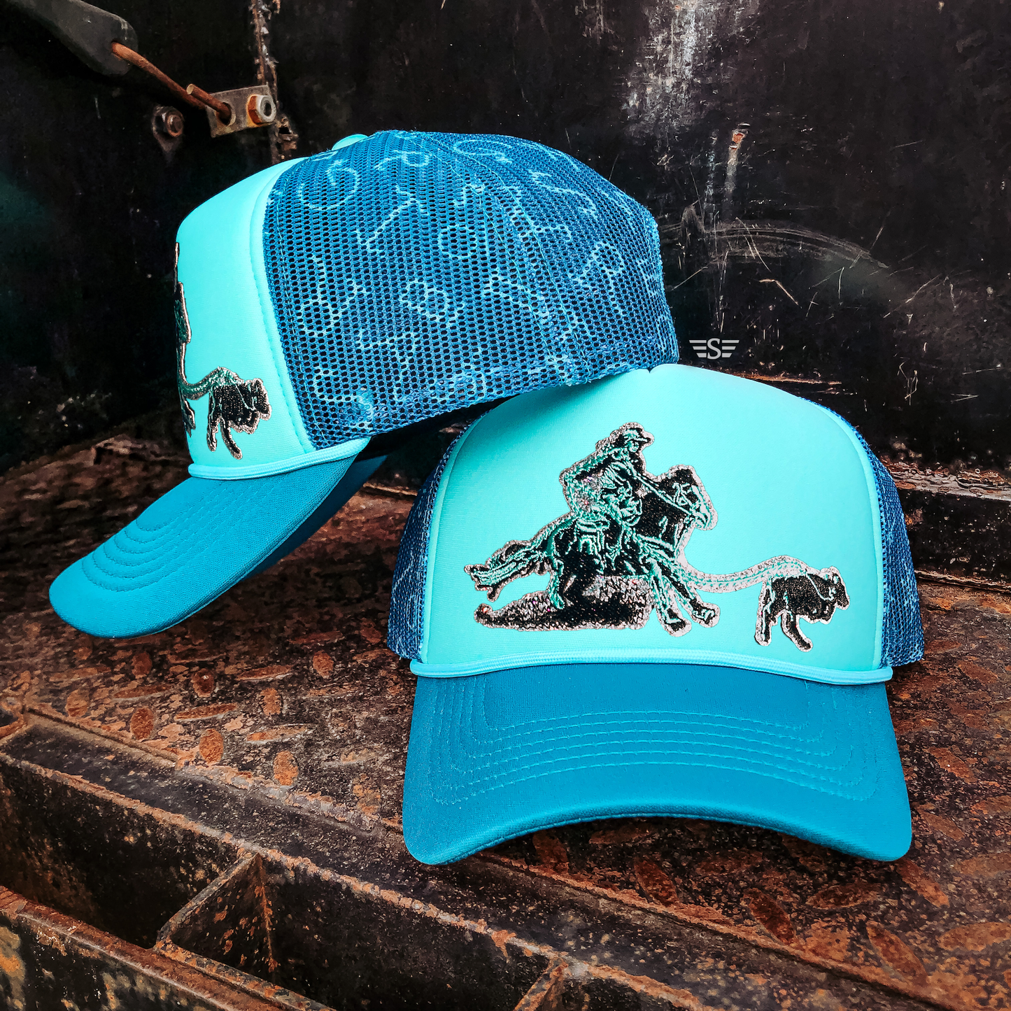YOUTH Breakaway Roper Printed Mesh Trucker Cap