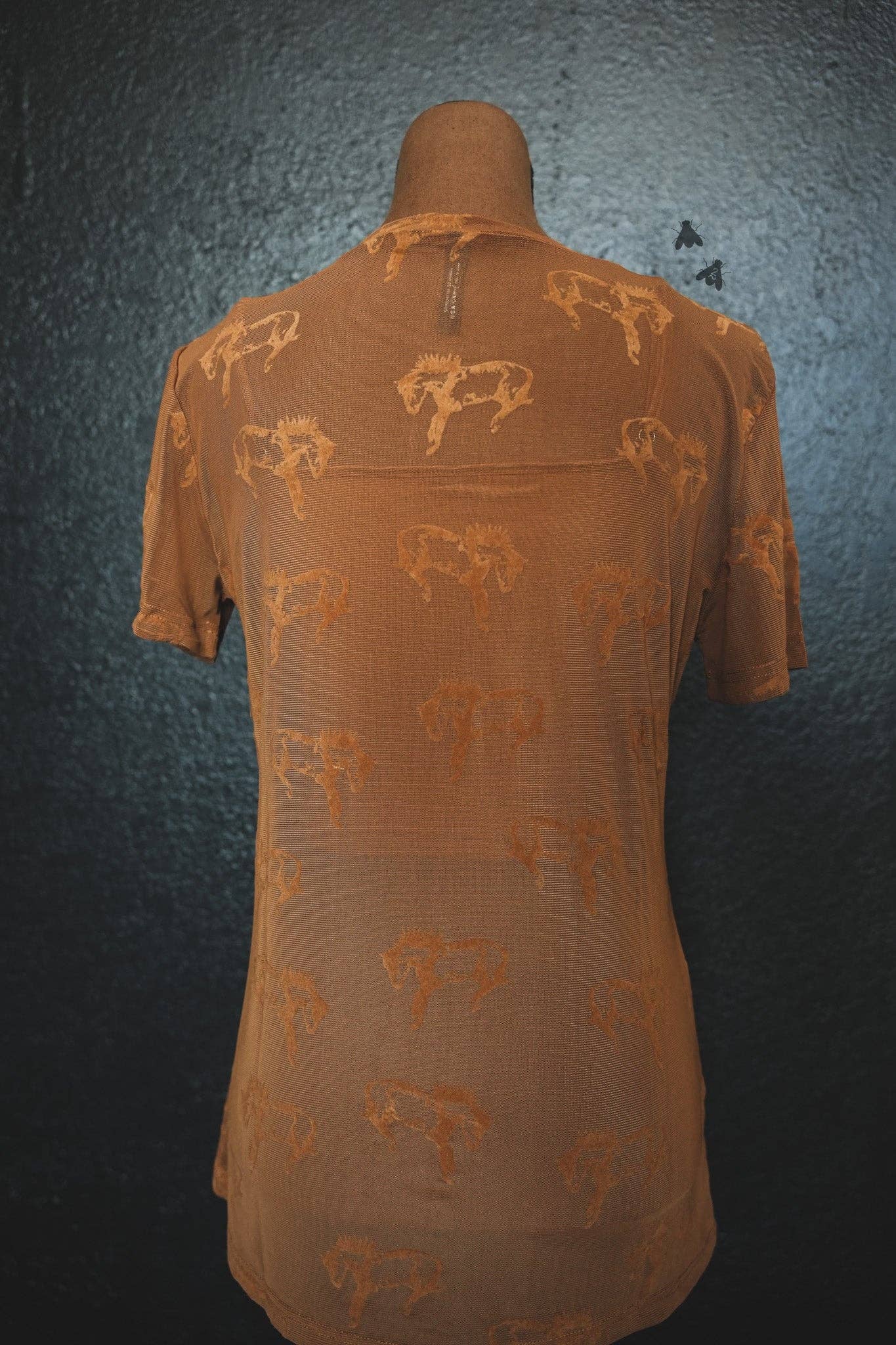 Buck Fifty Short Sleeve Mesh Top