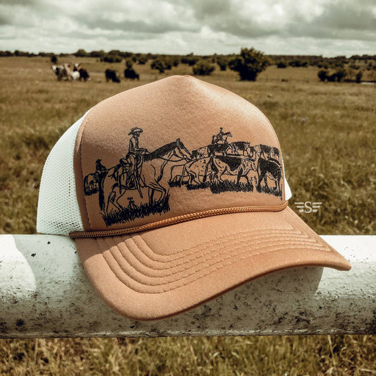 Cattle Drive Trucker Cap