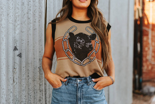 Bull Knit Vest