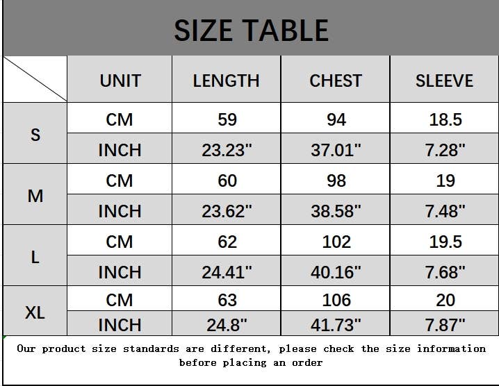 NINEXIS women's casual green knitwear with a stylish design and comfortable fit, shown with size chart