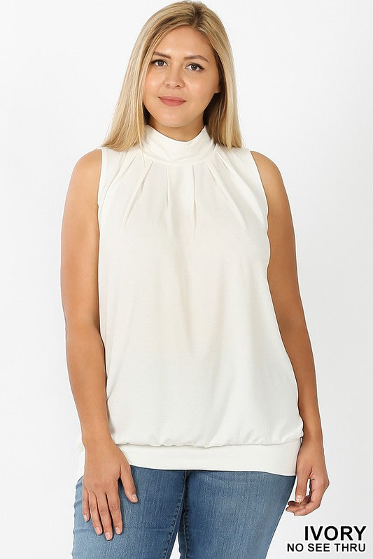 Plus High Neck Tank (Multiple Colors)