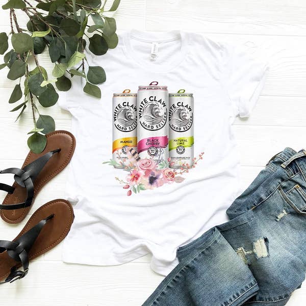 White Claw Graphic Tee