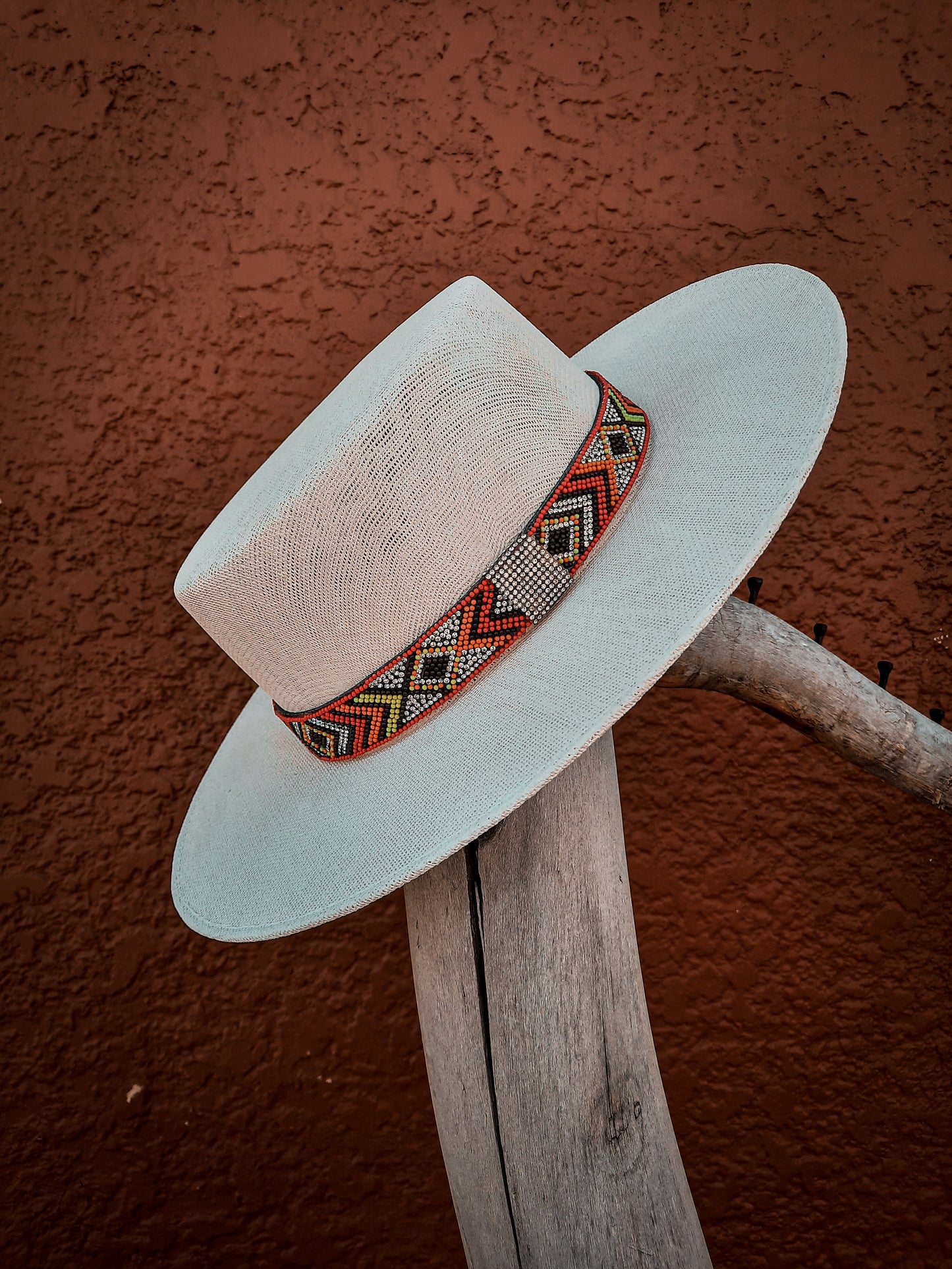 White Straw Hat