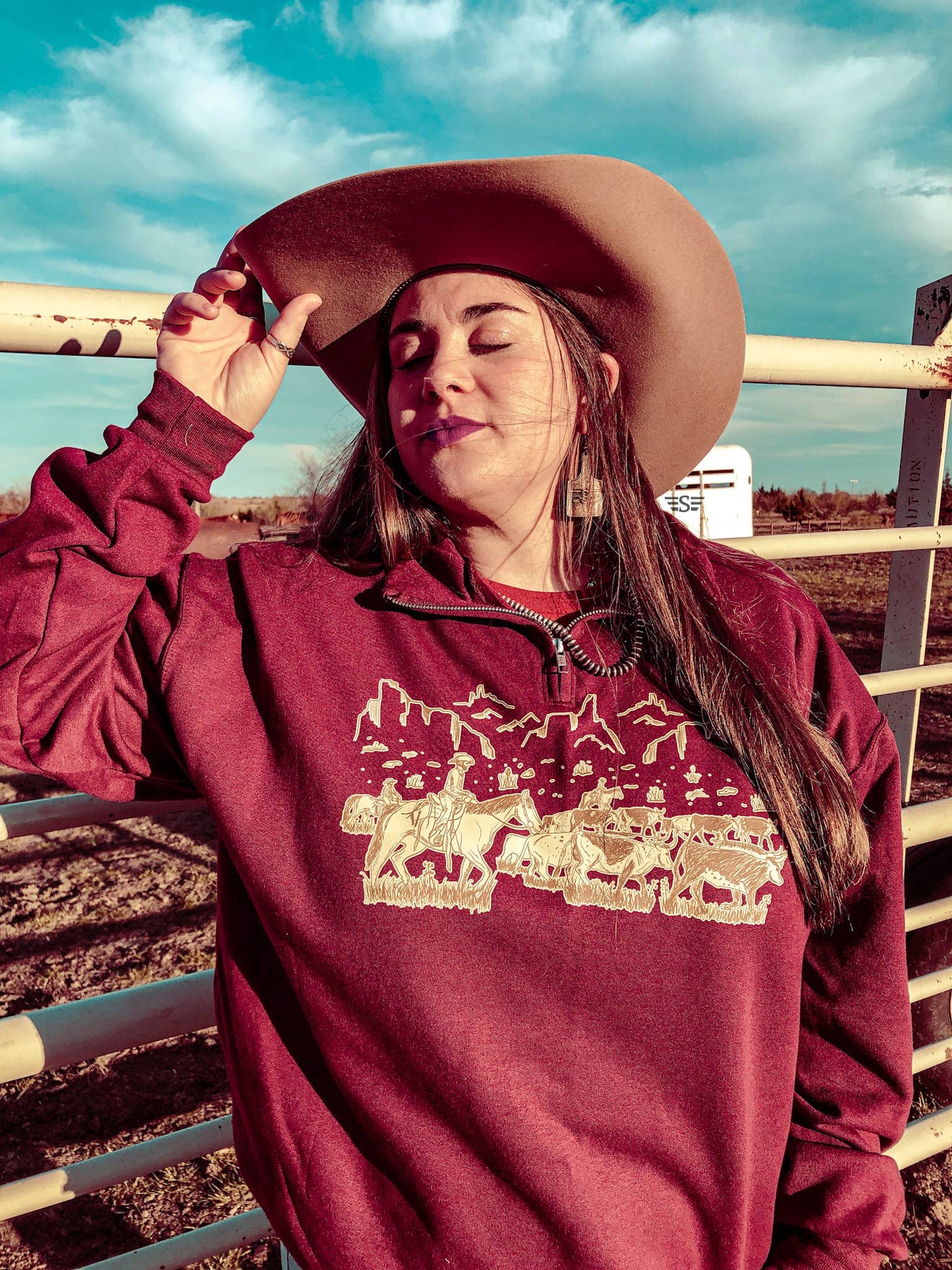 Cattle Drive Quarter Zip