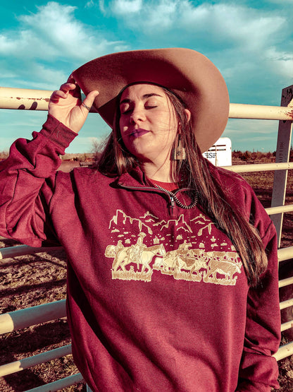 Cattle Drive Quarter Zip