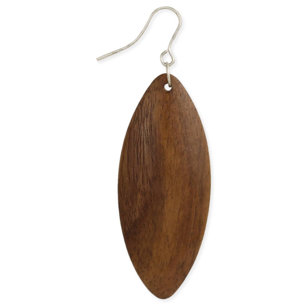 Natural Wonder Brown Wood Earring