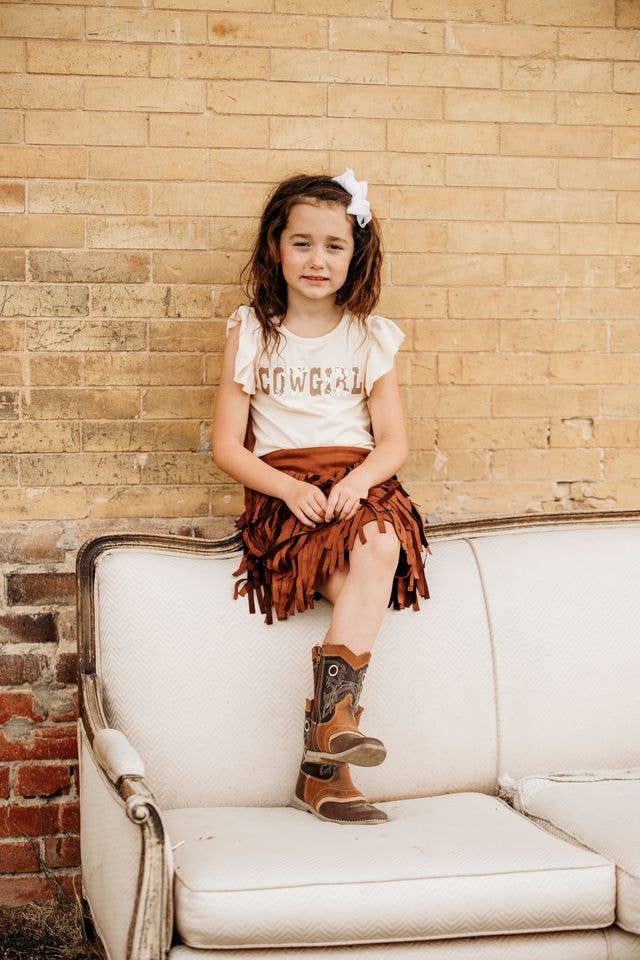 Cowgirl Fringe Shirt (Two Colors)