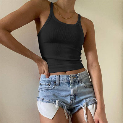 Ribbed Cami Cotton Tank Top
