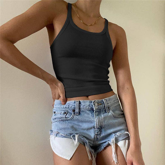 Ribbed Cami Cotton Tank Top