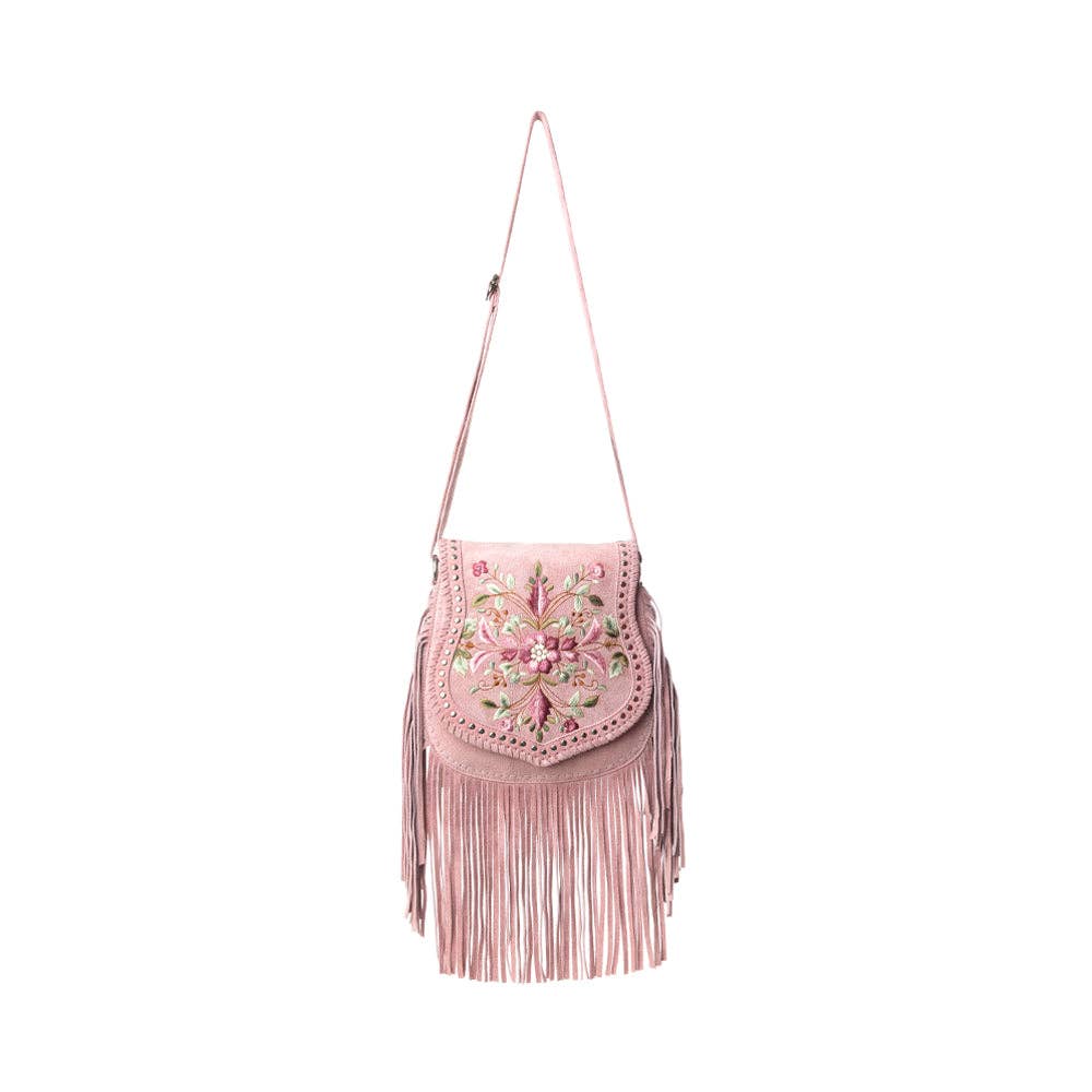 Old Rose Mojave Meadow Leather Bag